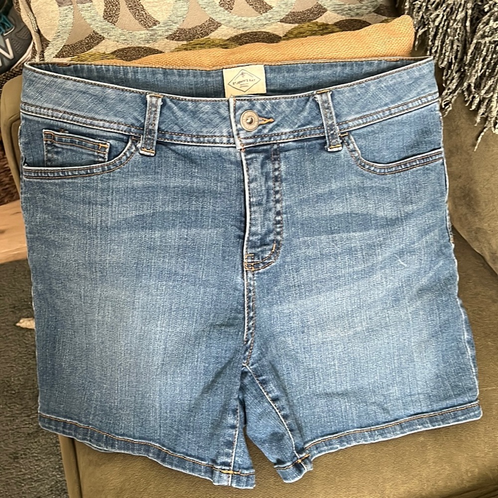 Denim shorts by St John’s Bay